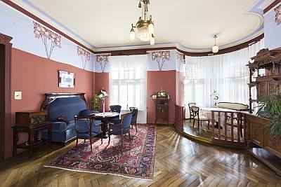 Villa Ammende hotelli p�rnu punainen salonki red salon ABC matkatoimisto