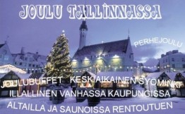 Joulu Tallinnassa Joulumatkat Tallinnaan tarjous Joululoma Tallinna Viro ABC matkatoimisto