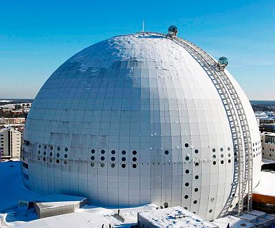 Skyview gondoli ajelu Globe Tukholmassa lippu varaus hinta sis��np��sy vierailu aukioloaika avoinna ABC matkatoimisto