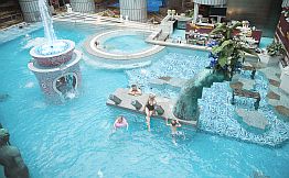 Tallinnan matkat kuvassa Aqua Spa allasosasto Tallink Spa & Conference Hotel kylpyl�hotelli Tallinnassa