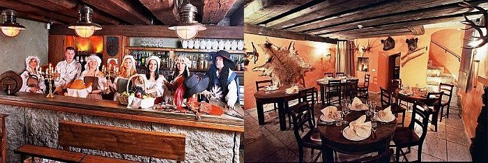 Le Chateau musket��riravintola Tallinna vanha kaupunki ryhm�ruokailut