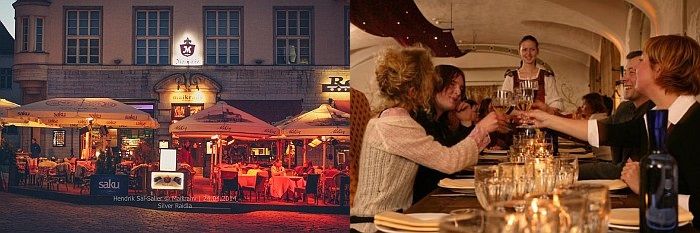 Maikrahv ravintola raatihuoneentorilla Tallinna vanha kaupunki tyky virkistysp�iv� ABC matkatoimisto