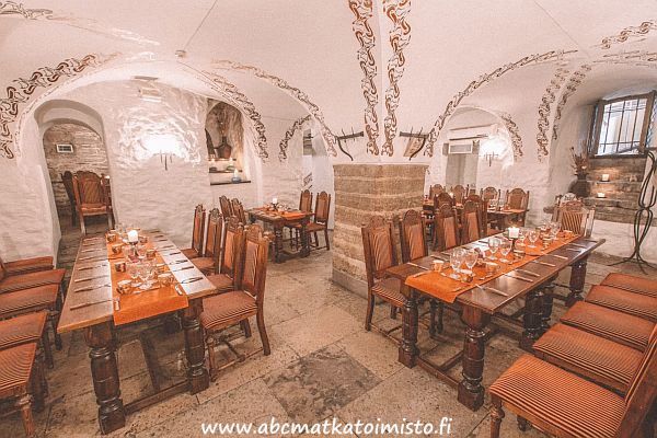 Peppersack pippuris�kki ravintola Tallinna vanha kaupunki Viro. Tykyp�iv� Tyky Pikkujoulu. Lounasravintola Lounas Virkistysp�iv� ryhm�ruokailu sy�minki illanvietto kes�juhla kes�p�iv� ABC matkatoimisto